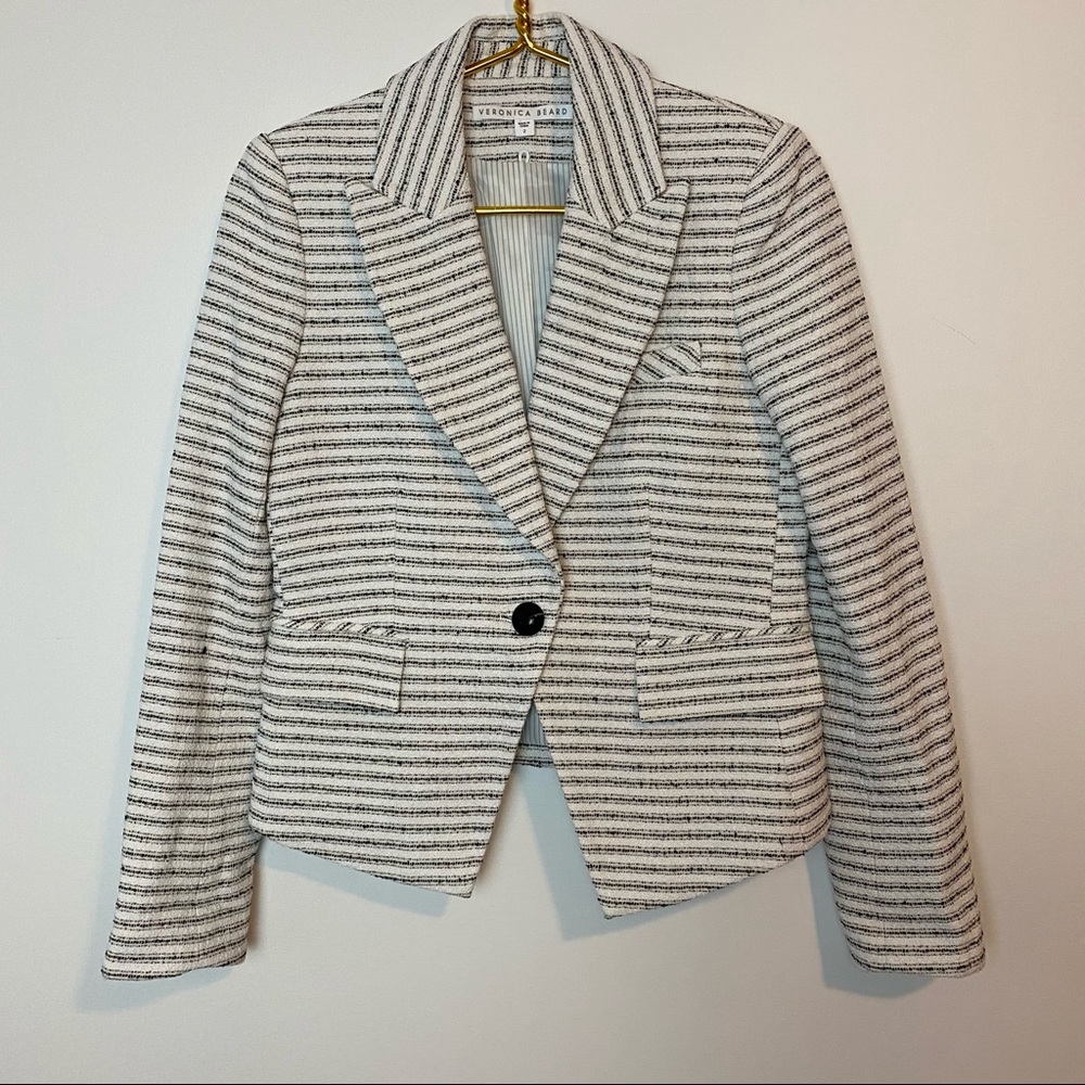 Veronica Beard Tweed Dickie Jacket sz 2
